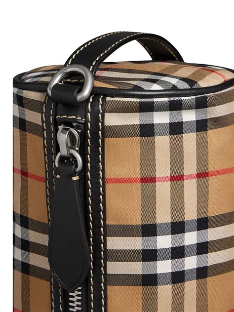 barrel bag burberry|burberry vintage check shoulder bag.